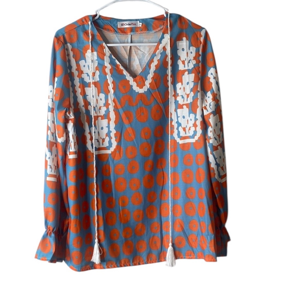 OC Order Plus Beautiful Large blouse Size Large